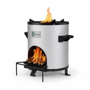 Greenway Smart Stove – Smokeless Natural Draft Biomass Cook Stove